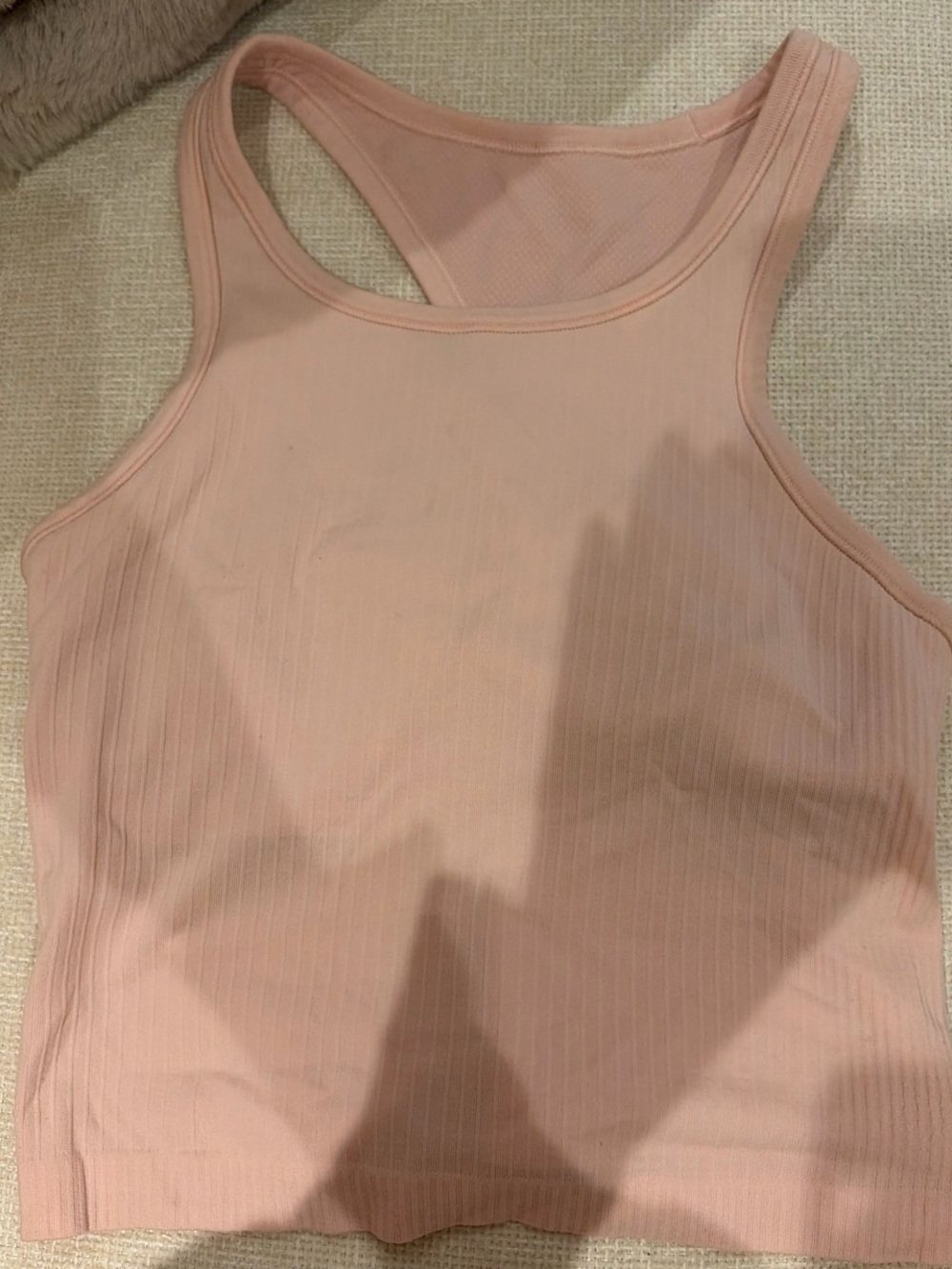 lululemon athletica Ribbed Racerback Tank - Blush